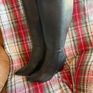 Elegant Black Over the Knee Boots